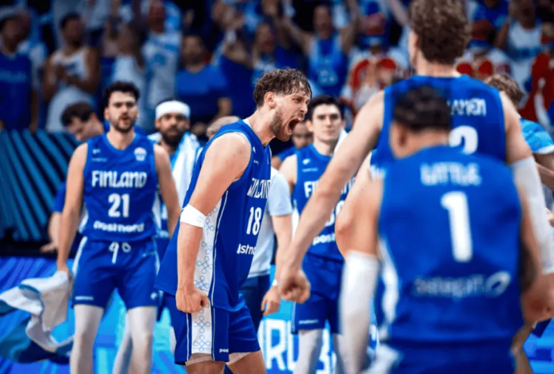 V站-最强黑马！芬兰首次进入欧锦赛4强，创历史最佳战绩